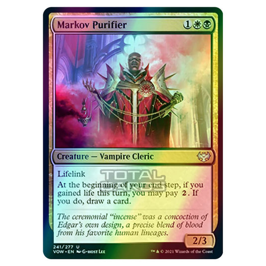 Magic The Gathering - Innistrad - Crimson Vow - Markov Purifier - 241/277 (Foil)