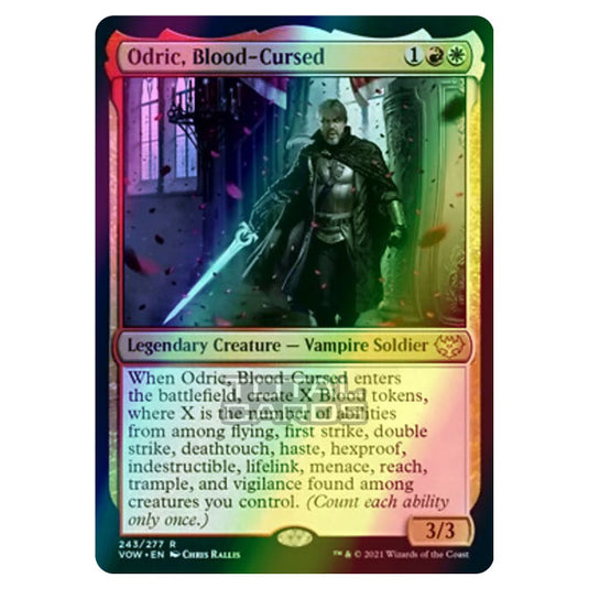 Magic The Gathering - Innistrad - Crimson Vow - Odric, Blood-Cursed - 243/277 (Foil)