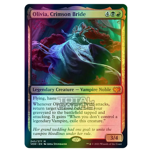 Magic The Gathering - Innistrad - Crimson Vow - Olivia, Crimson Bride - 245/277 (Foil)