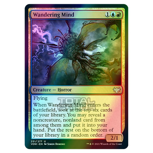 Magic The Gathering - Innistrad - Crimson Vow - Wandering Mind - 251/277 (Foil)