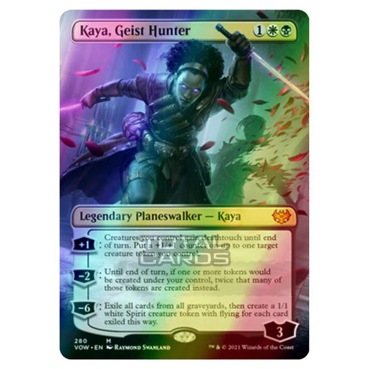 Magic The Gathering - Innistrad - Crimson Vow - Kaya, Geist Hunter - 280/277 (Foil)