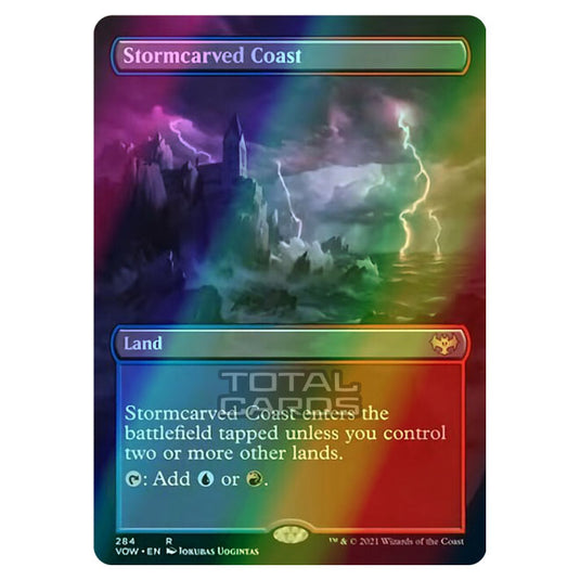 Magic The Gathering - Innistrad - Crimson Vow - Stormcarved Coast - 284/277 (Foil)