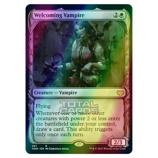 Magic The Gathering - Innistrad - Crimson Vow - Welcoming Vampire - 287/277 (Foil)