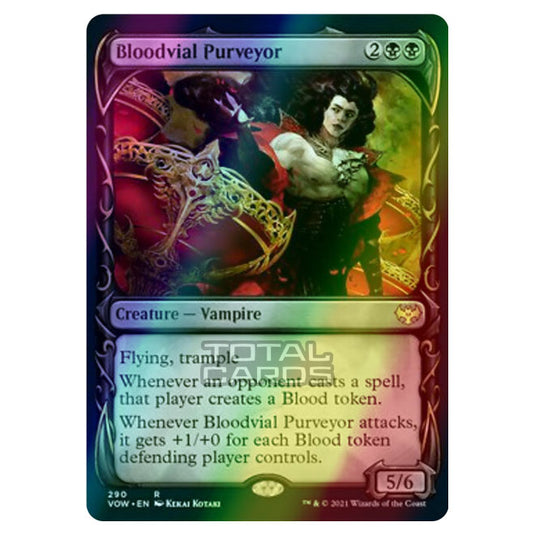 Magic The Gathering - Innistrad - Crimson Vow - Bloodvial Purveyor - 290/277 (Foil)