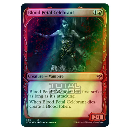 Magic The Gathering - Innistrad - Crimson Vow - Blood Petal Celebrant - 303/277 (Foil)