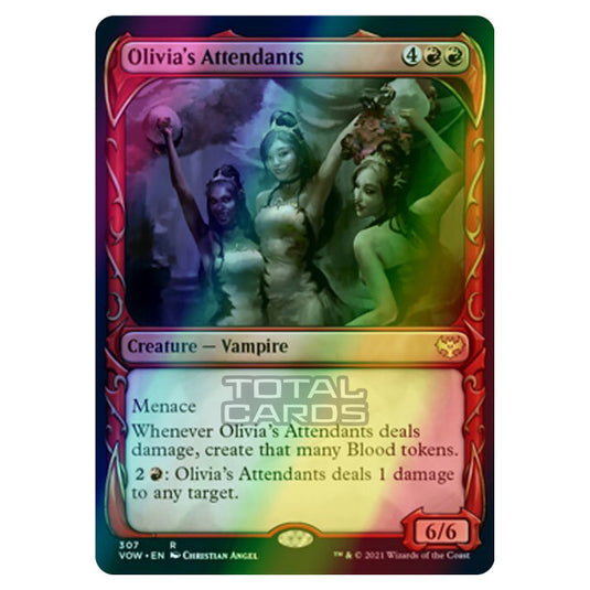 Magic The Gathering - Innistrad - Crimson Vow - Olivia's Attendants - 307/277 (Foil)