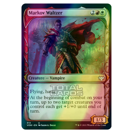 Magic The Gathering - Innistrad - Crimson Vow - Markov Waltzer - 313/277 (Foil)