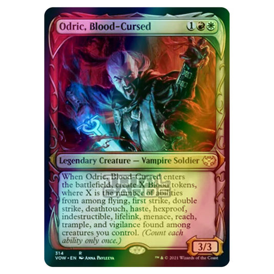 Magic The Gathering - Innistrad - Crimson Vow - Odric, Blood-Cursed - 314/277 (Foil)