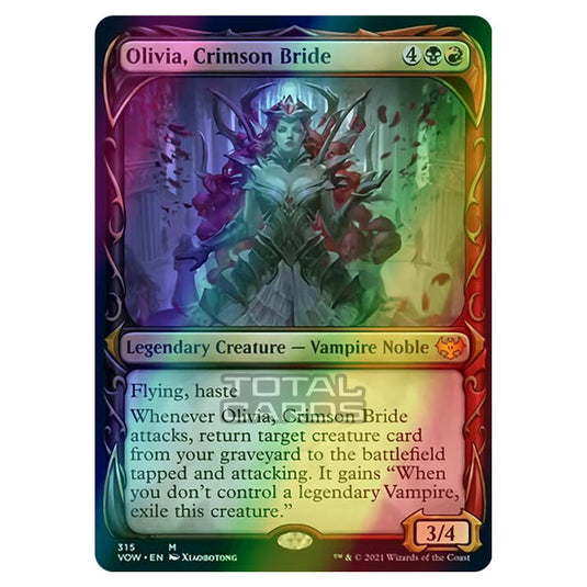 Magic The Gathering - Innistrad - Crimson Vow - Olivia, Crimson Bride - 315/277 (Foil)