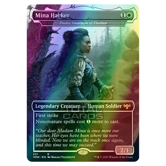 Magic The Gathering - Innistrad - Crimson Vow - Thalia, Guardian of Thraben - [Mina Harker] - 331/277 (Foil)