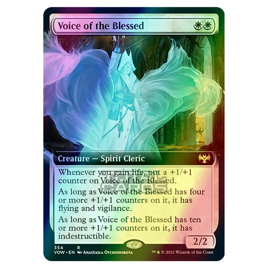 Magic The Gathering - Innistrad - Crimson Vow - Voice of the Blessed - 354/277 (Foil)