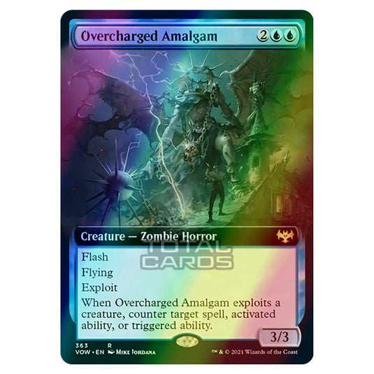 Magic The Gathering - Innistrad - Crimson Vow - Overcharged Amalgam - 363/277 (Foil)