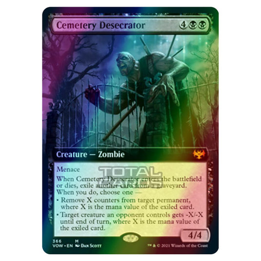 Magic The Gathering - Innistrad - Crimson Vow - Cemetery Desecrator - 366/277 (Foil)