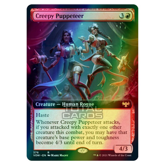 Magic The Gathering - Innistrad - Crimson Vow - Creepy Puppeteer - 376/277 (Foil)