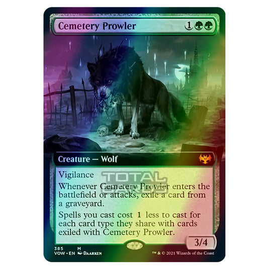 Magic The Gathering - Innistrad - Crimson Vow - Cemetery Prowler - 385/277 (Foil)