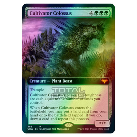 Magic The Gathering - Innistrad - Crimson Vow - Cultivator Colossus - 386/277 (Foil)