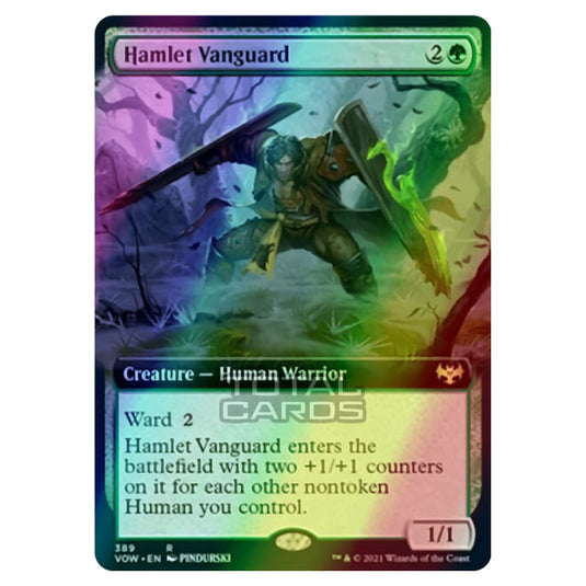 Magic The Gathering - Innistrad - Crimson Vow - Hamlet Vanguard - 389/277 (Foil)