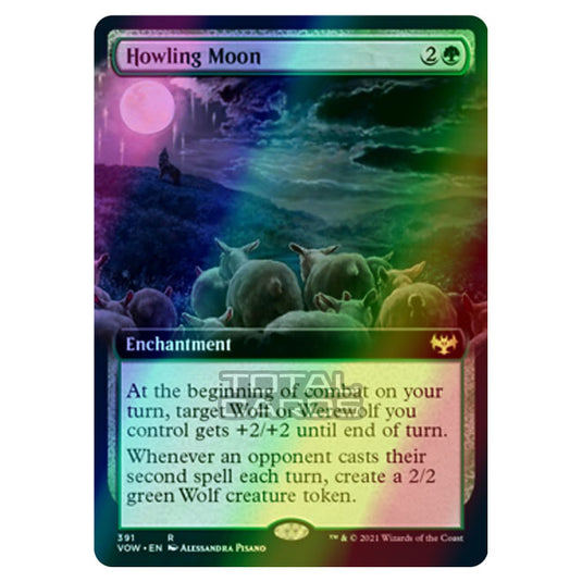 Magic The Gathering - Innistrad - Crimson Vow - Howling Moon - 391/277 (Foil)