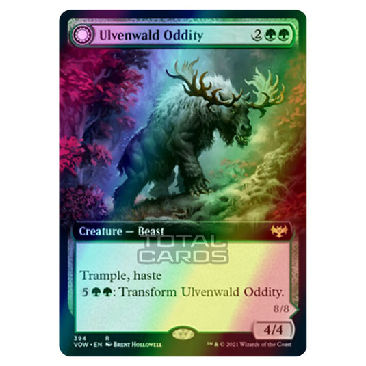 Magic The Gathering - Innistrad - Crimson Vow - Ulvenwald Oddity // Ulvenwald Behemoth - 394/277 (Foil)