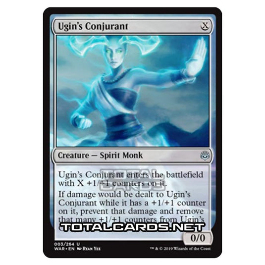 Magic The Gathering - War of The Spark - Ugin's Conjurant - 3/264