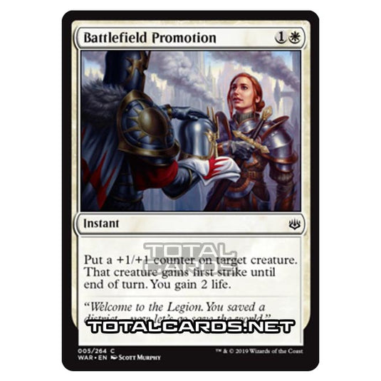 Magic The Gathering - War of The Spark - Battlefield Promotion - 5/264