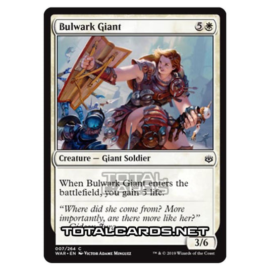 Magic The Gathering - War of The Spark - Bulwark Giant - 7/264