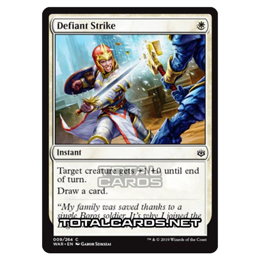 Magic The Gathering - War of The Spark - Defiant Strike - 9/264