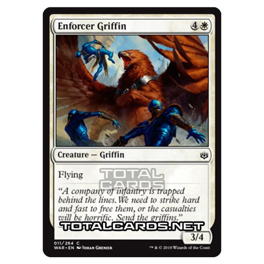 Magic The Gathering - War of The Spark - Enforcer Griffin - 11/264