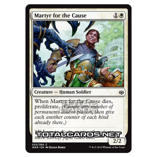 Magic The Gathering - War of The Spark - Martyr for the Cause - 23/264