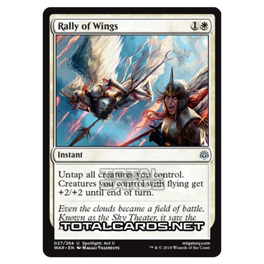 Magic The Gathering - War of The Spark - Rally of Wings - 27/264