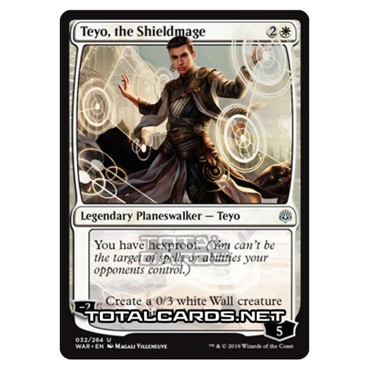 Magic The Gathering - War of The Spark - Teyo, the Shieldmage - 32/264