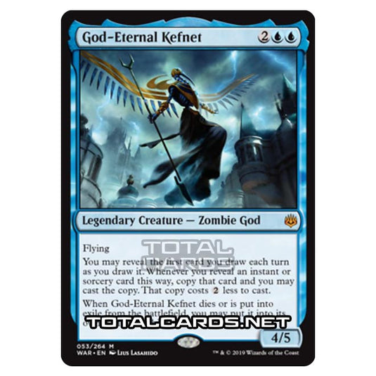 Magic The Gathering - War of The Spark - God-Eternal Kefnet - 53/264