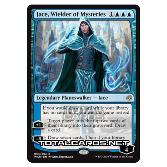 Magic The Gathering - War of The Spark - Jace, Wielder of Mysteries - 54/264