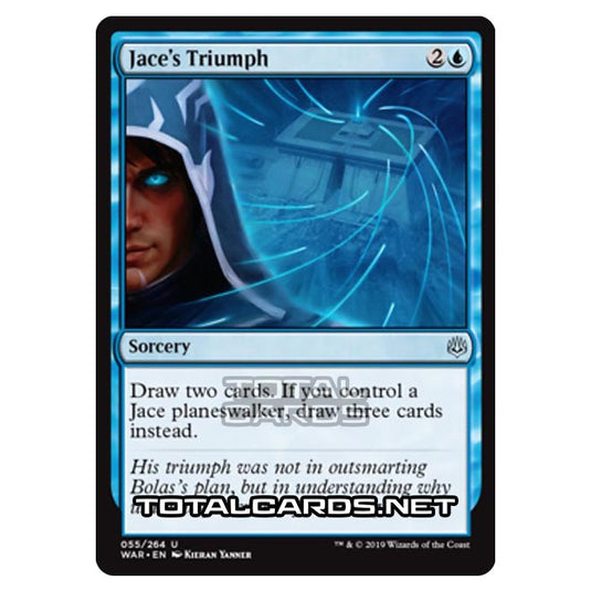 Magic The Gathering - War of The Spark - Jace's Triumph - 55/264