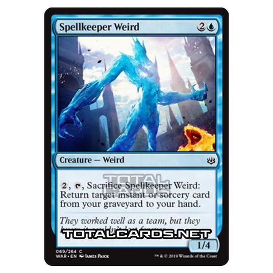 Magic The Gathering - War of The Spark - Spellkeeper Weird - 69/264