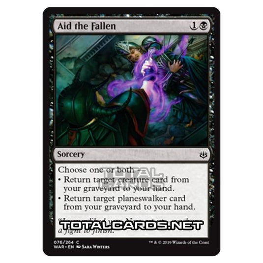 Magic The Gathering - War of The Spark - Aid the Fallen - 76/264