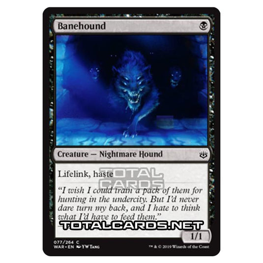 Magic The Gathering - War of The Spark - Banehound - 77/264