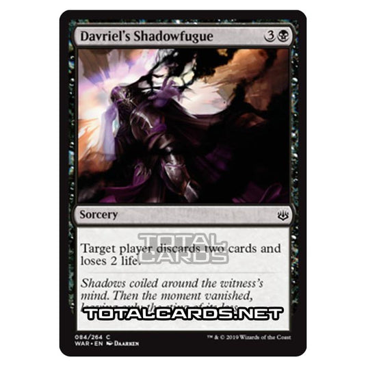 Magic The Gathering - War of The Spark - Davriel's Shadowfugue - 84/264