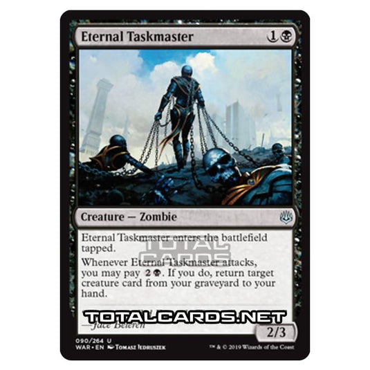 Magic The Gathering - War of The Spark - Eternal Taskmaster - 90/264