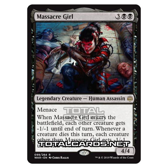 Magic The Gathering - War of The Spark - Massacre Girl - 99/264