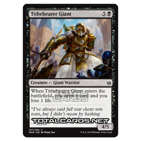 Magic The Gathering - War of The Spark - Tithebearer Giant - 107/264