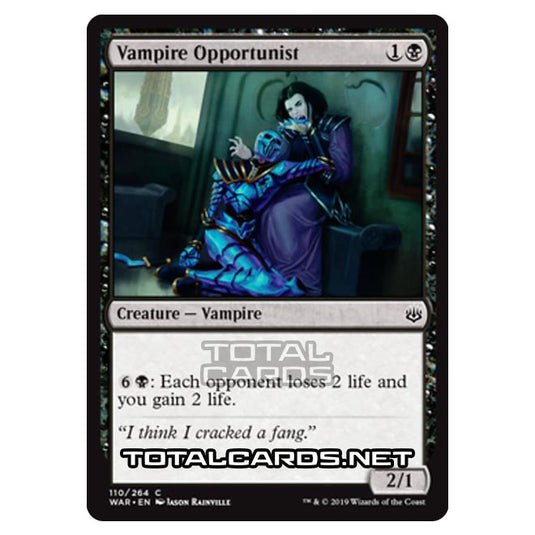 Magic The Gathering - War of The Spark - Vampire Opportunist - 110/264