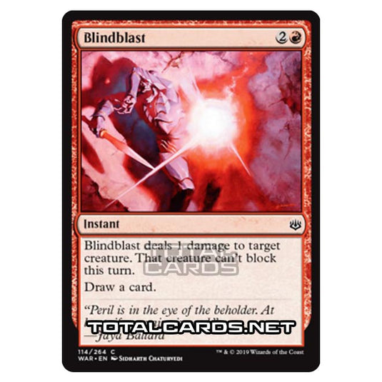 Magic The Gathering - War of The Spark - Blindblast - 114/264