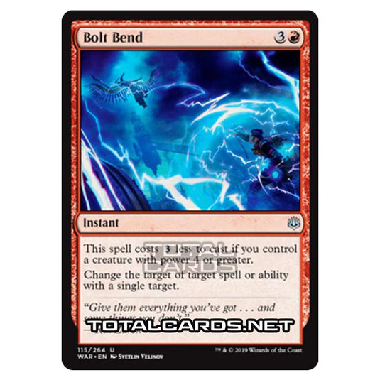 Magic The Gathering - War of The Spark - Bolt Bend - 115/264