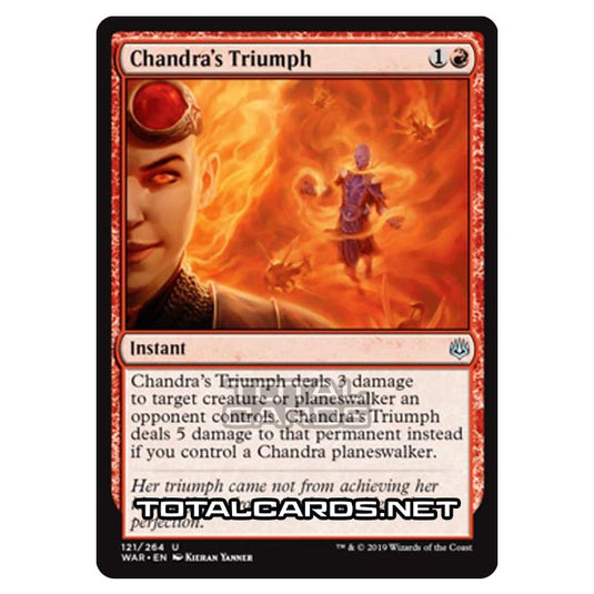 Magic The Gathering - War of The Spark - Chandra's Triumph - 121/264