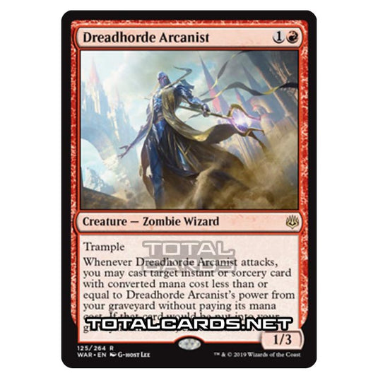 Magic The Gathering - War of The Spark - Dreadhorde Arcanist - 125/264