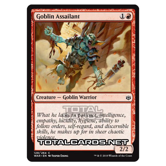 Magic The Gathering - War of The Spark - Goblin Assailant - 128/264