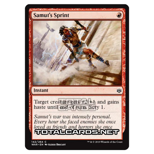 Magic The Gathering - War of The Spark - Samut's Sprint - 142/264