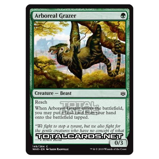 Magic The Gathering - War of The Spark - Arboreal Grazer - 149/264