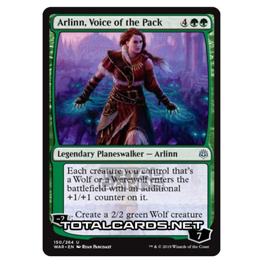 Magic The Gathering - War of The Spark - Arlinn, Voice of the Pack - 150/264